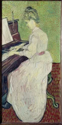 Marguerite Gachet at the Piano